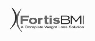 FORTISBMI A COMPLETE WEIGHT LOSS SOLUTION