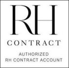 RH CONTRACT AUTHORIZED RH CONTRACT ACCOUNT