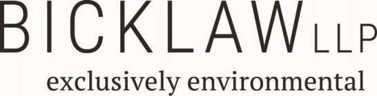 BICK LAW LLP EXCLUSIVELY ENVIRONMENTAL