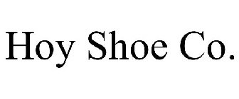 HOY SHOE CO.