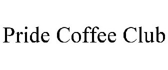 PRIDE COFFEE CLUB