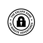 THE ESCAPE GAME 60-MINUTE ADVENTURES
