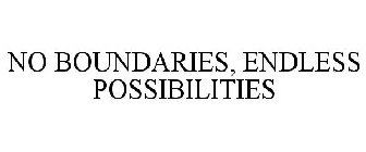 NO BOUNDARIES, ENDLESS POSSIBILITIES