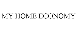 MY HOME ECONOMY