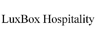 LUXBOX HOSPITALITY