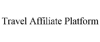 TRAVEL AFFILIATE PLATFORM