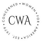 CWA CONCERNED WOMEN FOR AMERICA EST. 1979