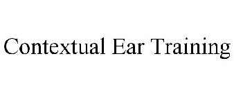 CONTEXTUAL EAR TRAINING