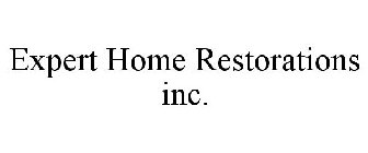 EXPERT HOME RESTORATIONS INC.