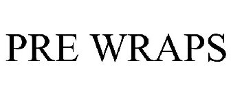 PRE WRAPS
