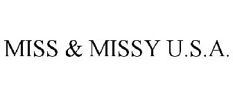 MISS & MISSY U.S.A.