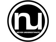 NU NEVER UNDERESTIMATE