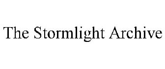 THE STORMLIGHT ARCHIVE