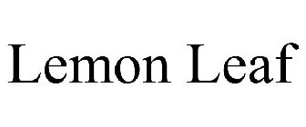 LEMON LEAF