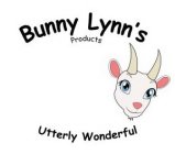 BUNNY LYNN'S PRODUCTS UTTERLY WONDERFUL