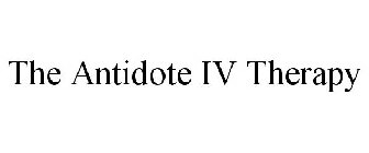 THE ANTIDOTE IV THERAPY