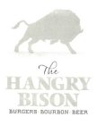 THE HANGRY BISON BURGERS BOURBON BEER
