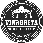 SALSA VINAGRETA SOUTH TEXAS THINK OUTSIDE THE CHIP!