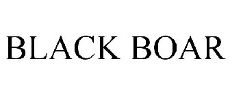 BLACK BOAR