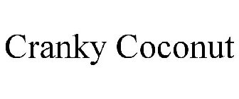 CRANKY COCONUT