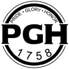 PGH PRIDE · GLORY · HONOR 1758