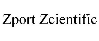 ZPORT ZCIENTIFIC