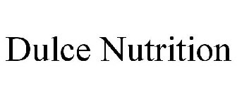 DULCE NUTRITION