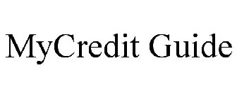 MYCREDIT GUIDE