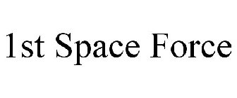 1ST SPACE FORCE