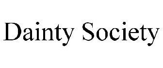 DAINTY SOCIETY
