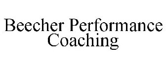 BEECHER PERFORMANCE COACHING