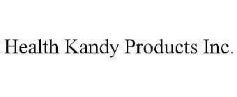 HEALTH KANDY PRODUCTS INC.