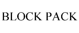 BLOCK PACK