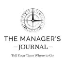 THE MANAGER'S JOURNAL TELL YOUR TIME WHERE TO GO