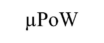 ÂµPOW