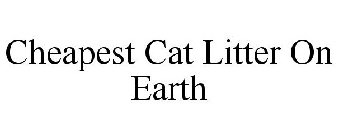 CHEAPEST CAT LITTER ON EARTH