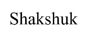 SHAKSHUK