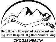 BIG HORN HOSPITAL ASSOCIATION BIG HORN HOSPITAL · BIG HORN SENIOR LIVING