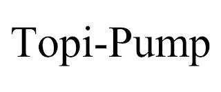 TOPI-PUMP