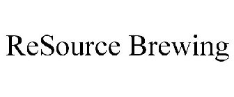 RESOURCE BREWING