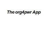 THE ORG4PWR APP