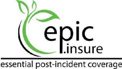 EPIC.INSURE; ESSENTIAL POST-INCIDENT COVERAGE