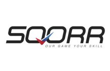 SQOR OUR GAME YOUR SKILL