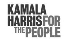 KAMALA HARRIS FOR THE PEOPLE