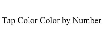 TAP COLOR COLOR BY NUMBER