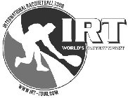 IRT WORLD'S FASTEST SPORT INTERNATIONAL RACQUETBALL TOUR WWW.IRT-TOUR.COM