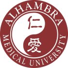 ALHAMBRA MEDICAL UNIVERSITY. CHINESE CHARACTERS TRANSLATE TO: KINDNESS, LOVE