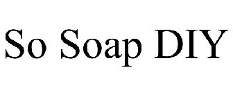 SO SOAP DIY