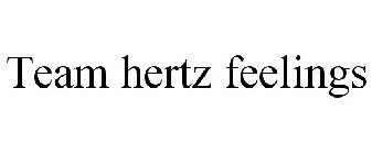 TEAM HERTZ FEELINGS