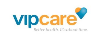 VIPCARE BETTER HEALTH. IT'S ABOUT TIME.